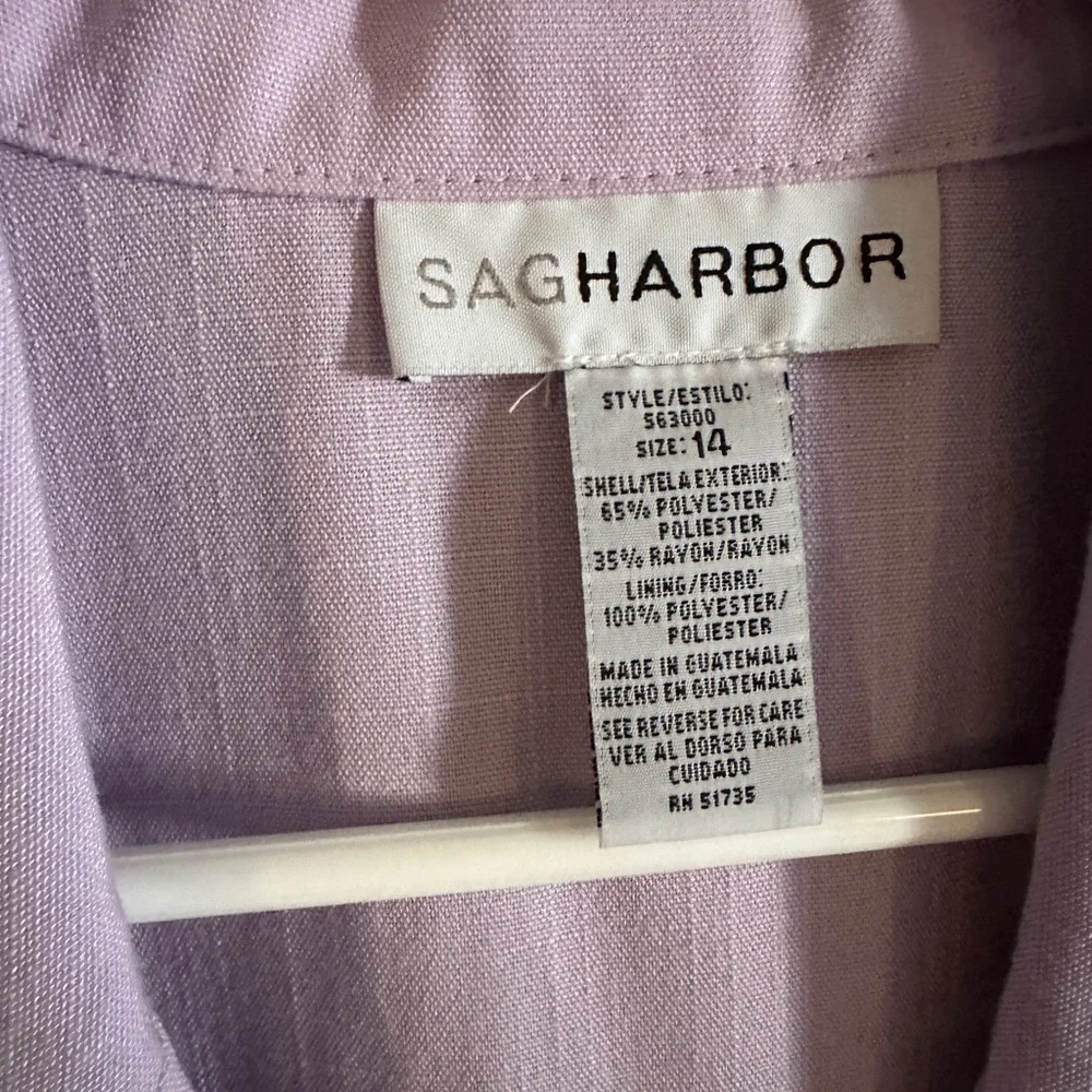 Sag Harbor Lavender Blazer - Picture 3 of 3
